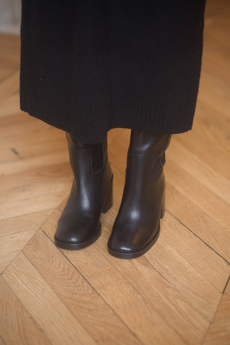 Camarguaise - Boots - Liscio Black