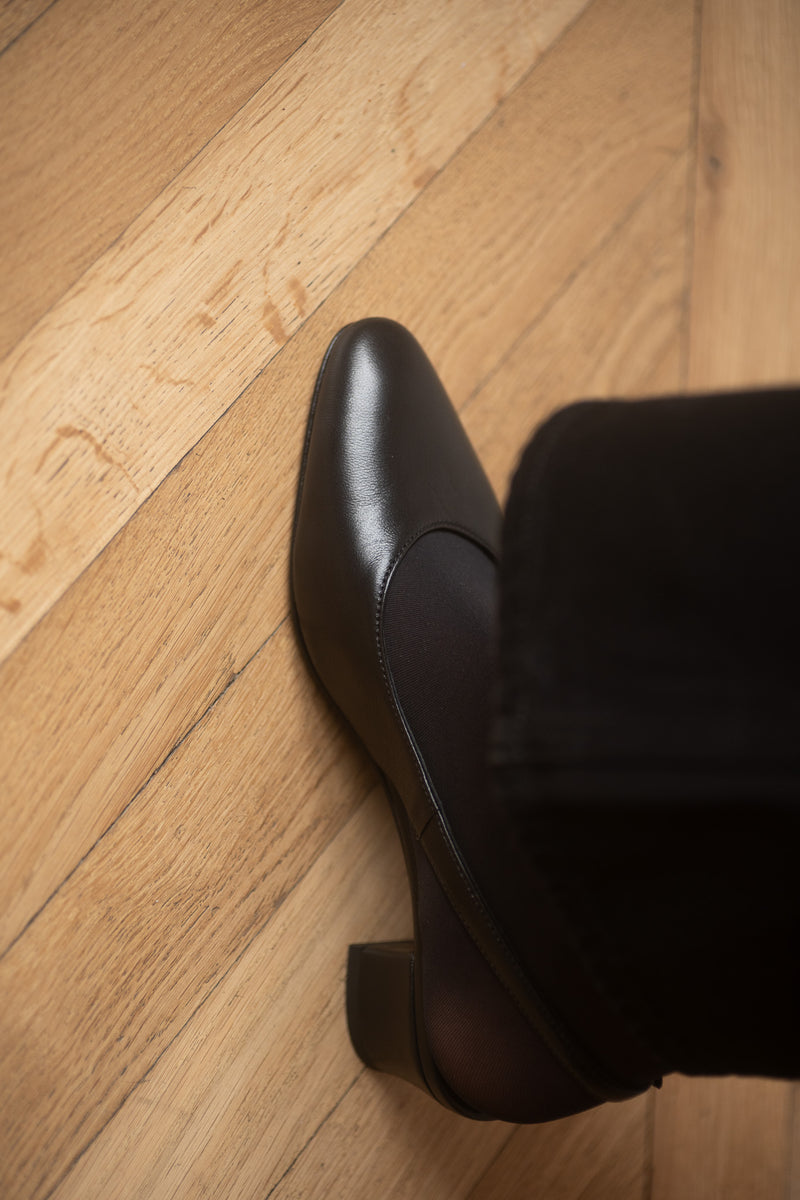 Anita Slingback Nappa Black