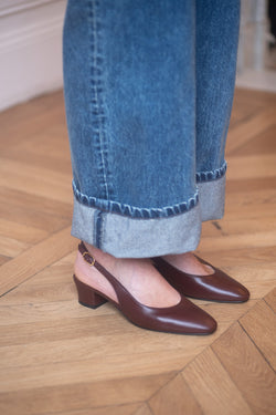 Pré Vente - Anita Slingback Nappa Guiana