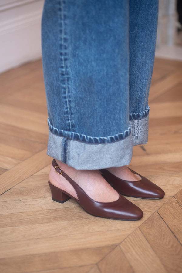 Pré Vente - Anita Slingback Nappa Guiana