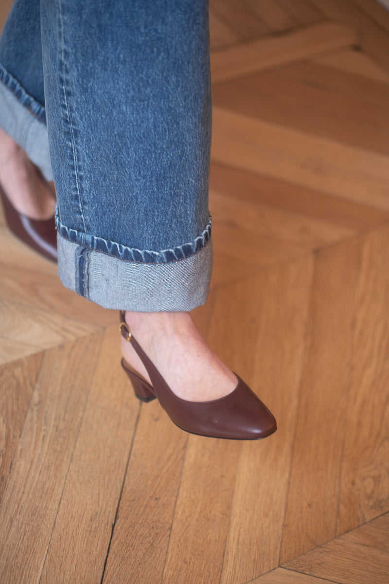Pré Vente - Anita Slingback Nappa Guiana