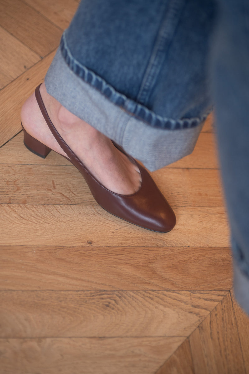 Pré Vente - Anita Slingback Nappa Guiana
