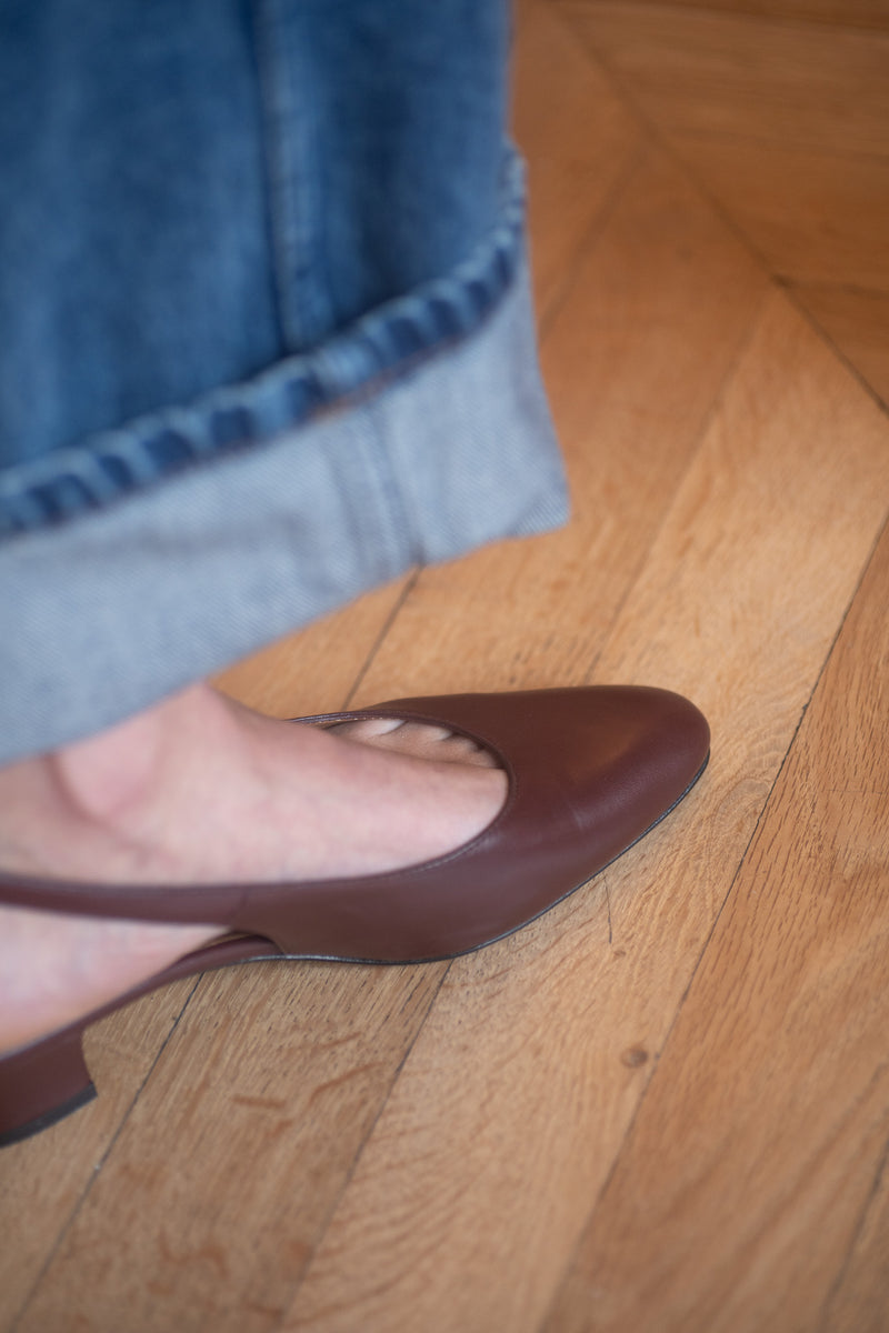 Pré Vente - Anita Slingback Nappa Guiana