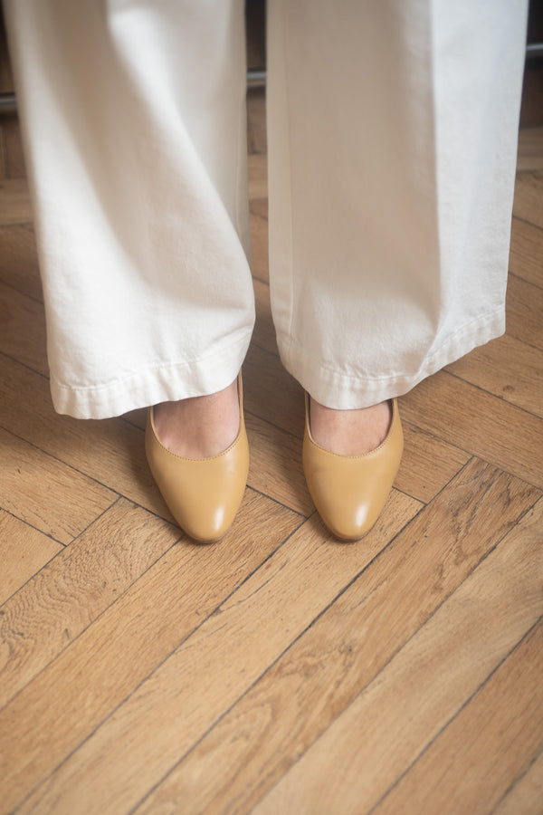 Anita Slingback Nappa Naturale