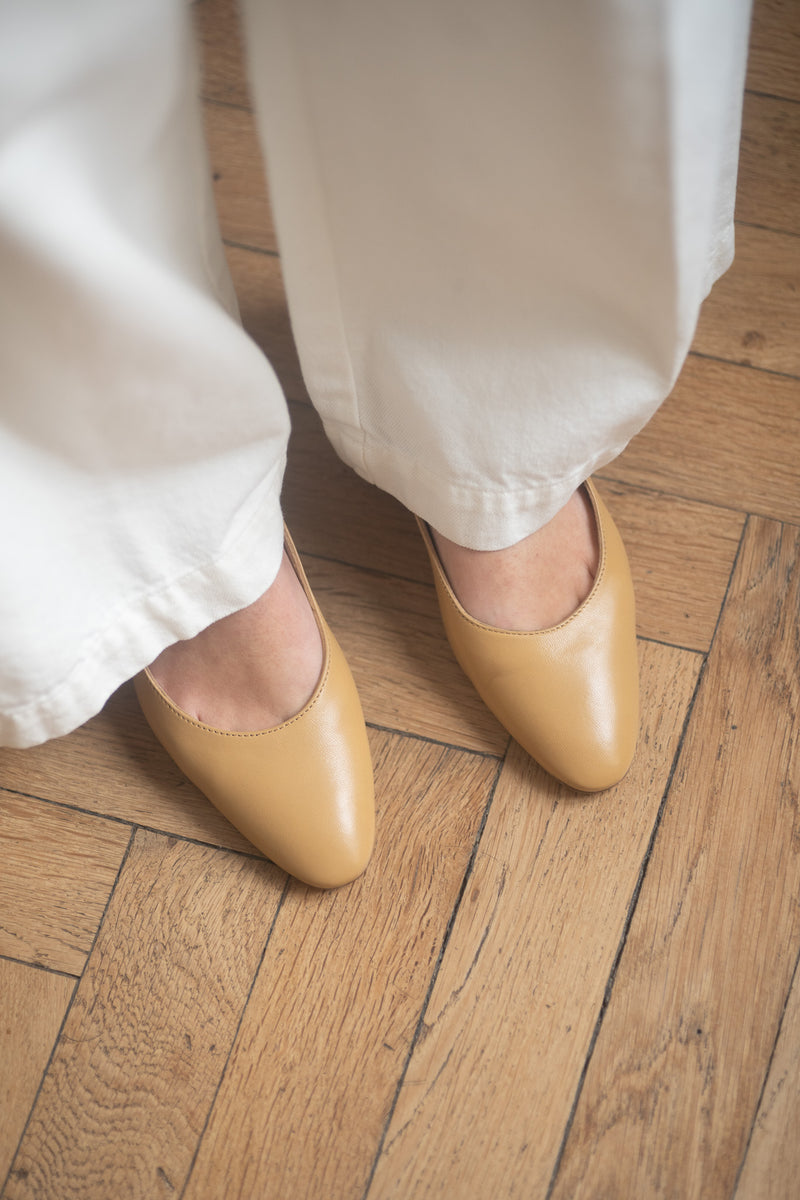 Anita Slingback Nappa Naturale