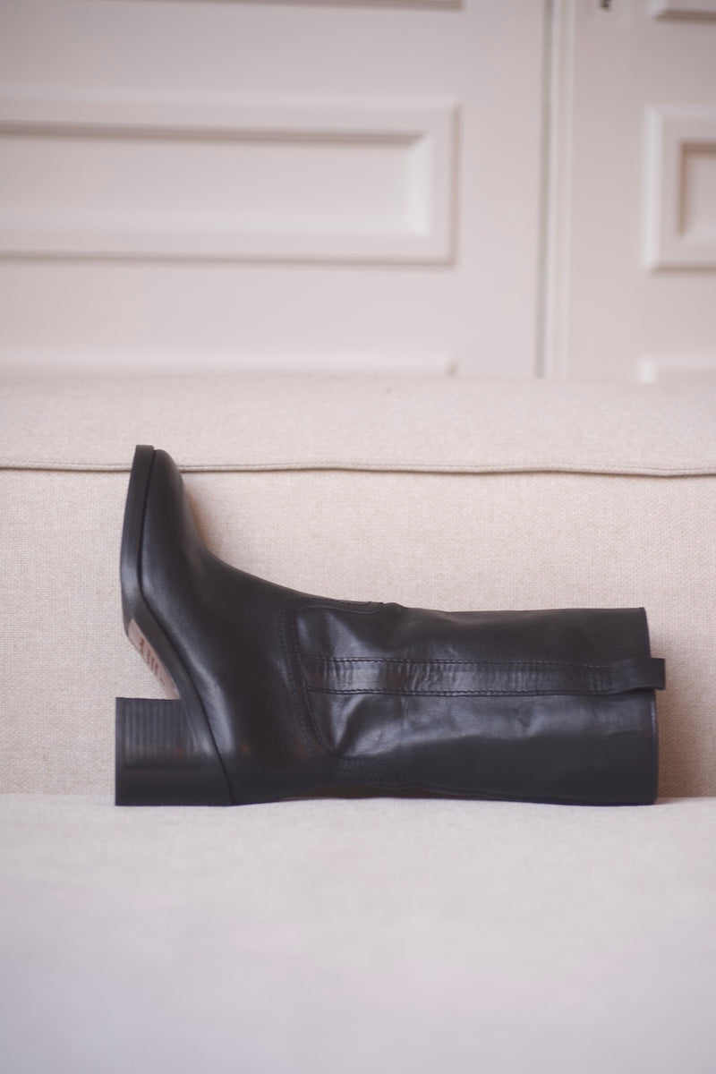 Pré Vente - La Camarguaise - Boots - Liscio Black