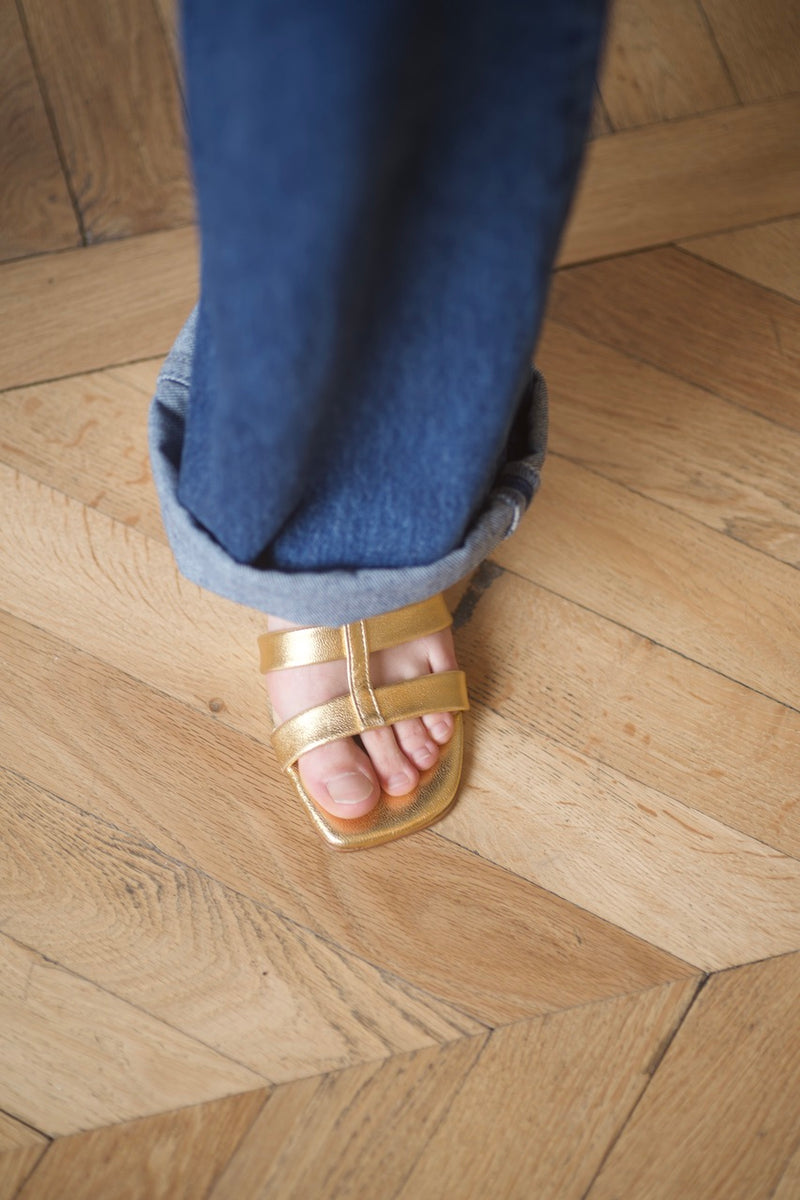 Gabrielle Sandals Gold