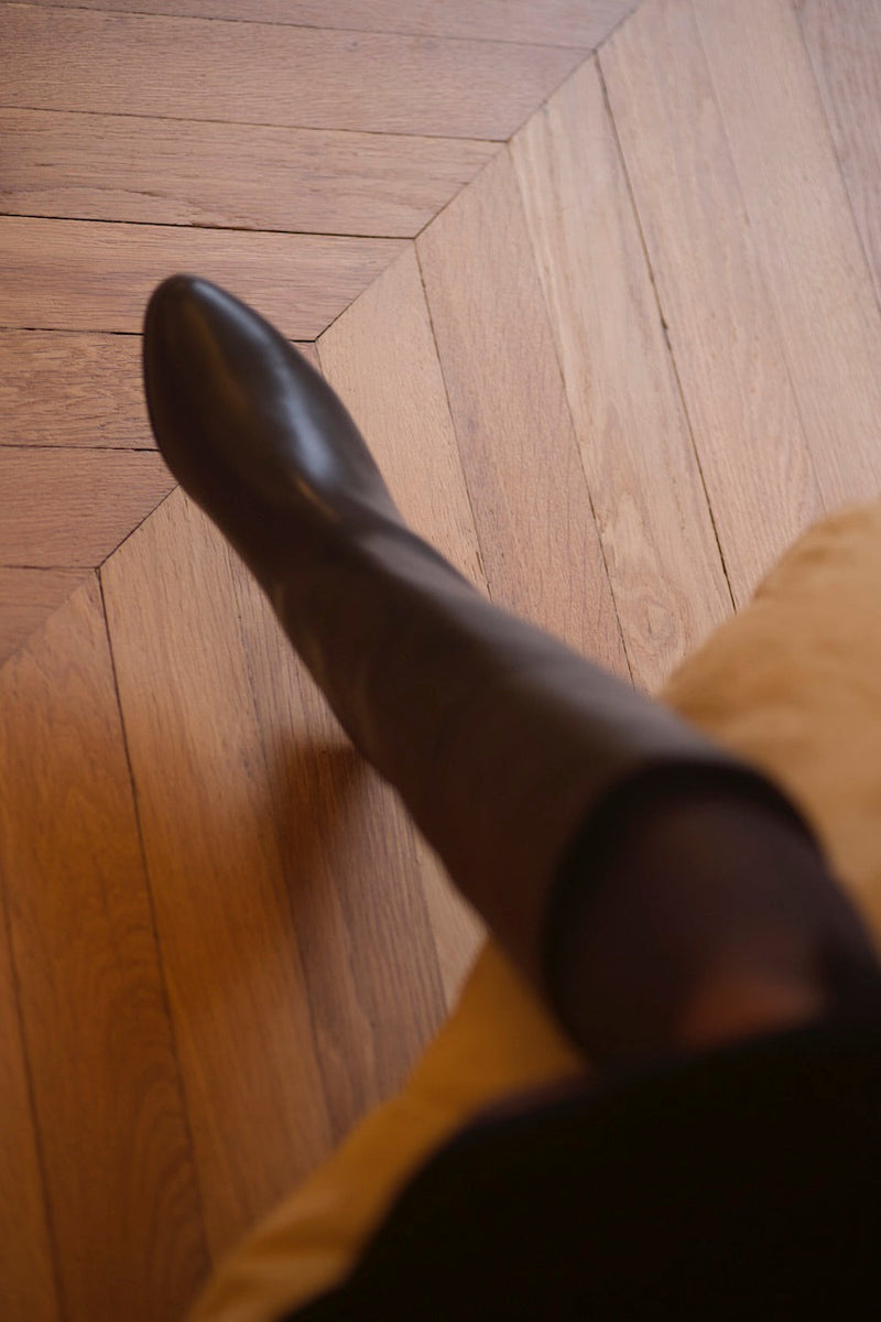 Soon Pré Vente - Mimo Long Boots Calf Black
