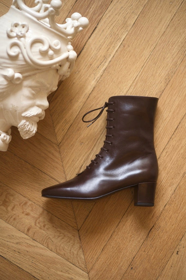 Pavlova Boots Yuca Brown Deep Eggplant