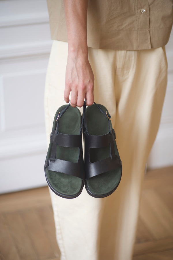 Daddy Sandals Edera Black