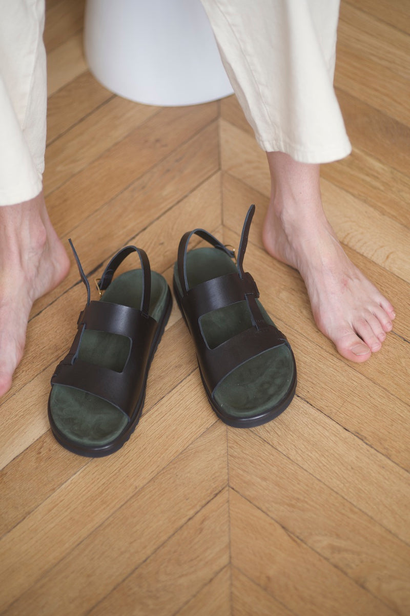 Daddy Sandals Edera Black