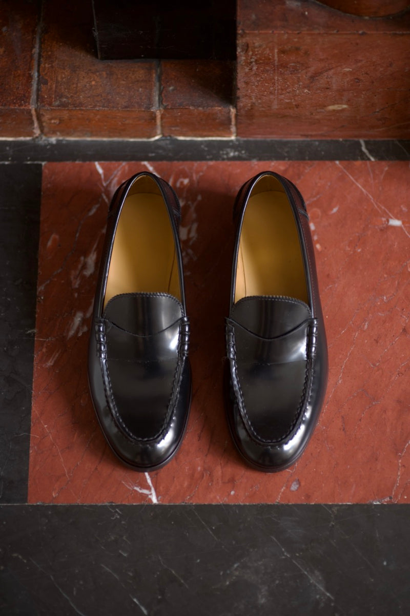 Marie Cécile Loafers Polido Black