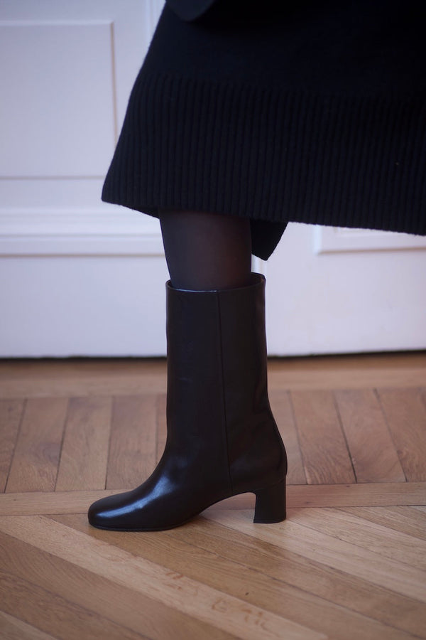 Soon Pré Vente - Vénezia Mi Boots Calf Black