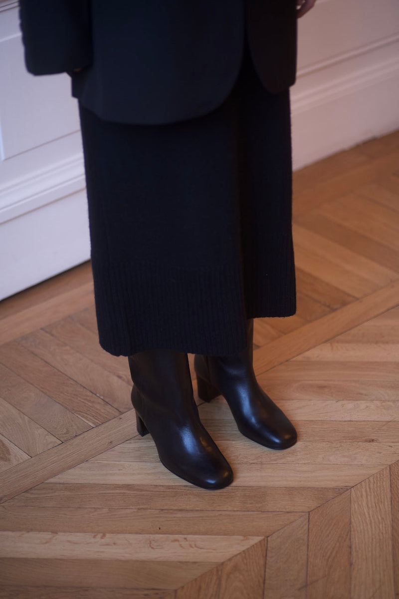 Soon Pré Vente - Vénezia Mi Boots Calf Black