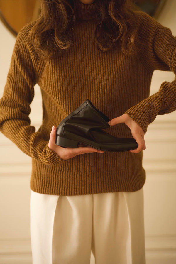 NEW PROD - Léo Boots Nappa Black