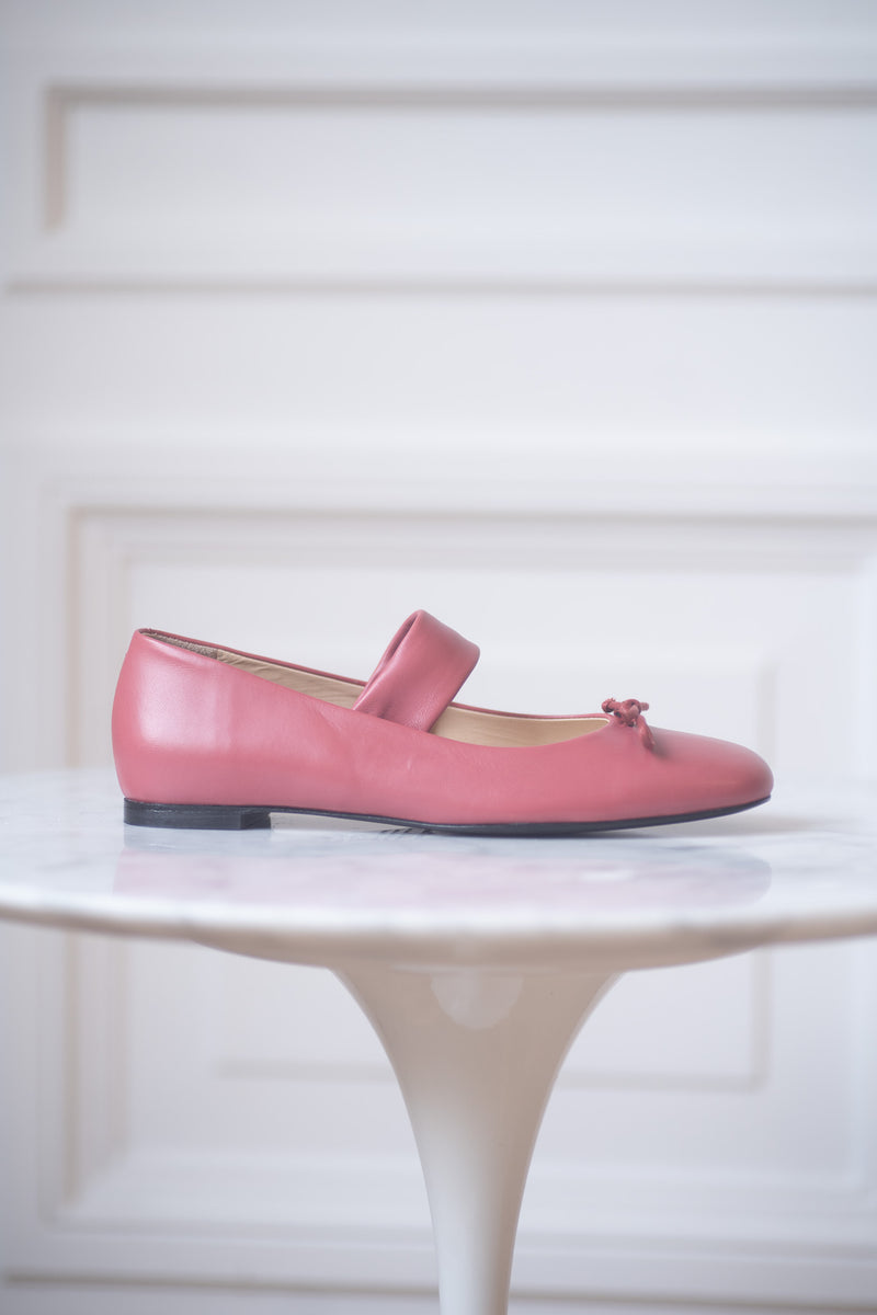 Colette Ballerina Nappa Rosa Barocco