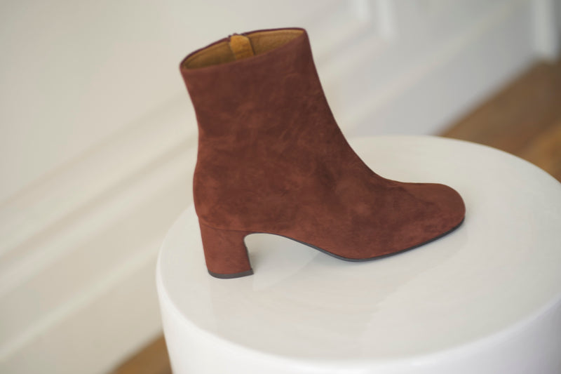 Vénezia Boots Velours Henna