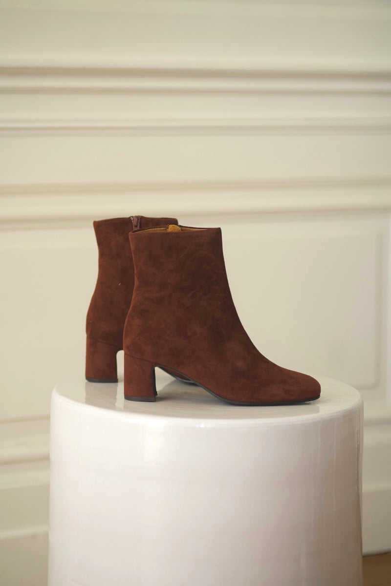 Vénezia Boots Velours Henna