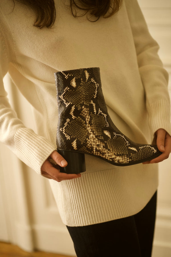 Simon Boots Snake Kaki / 37 - 41