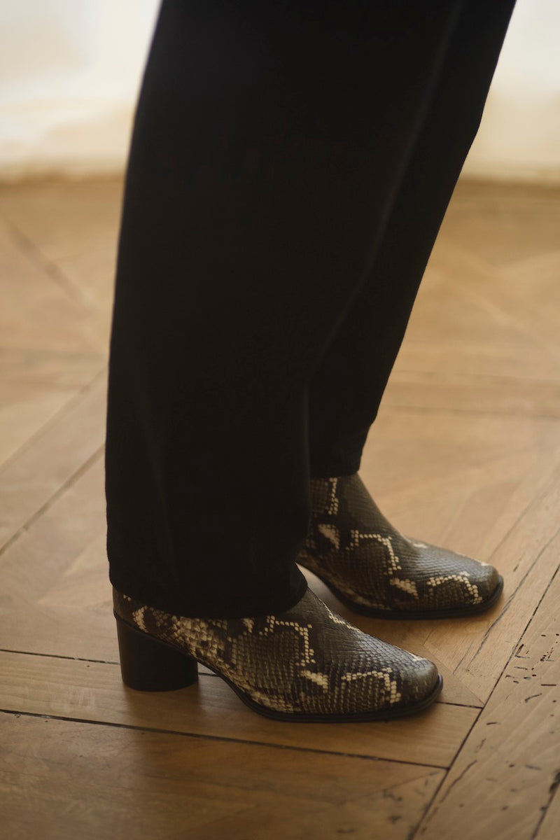 Simon Boots Snake Kaki / 37 - 41