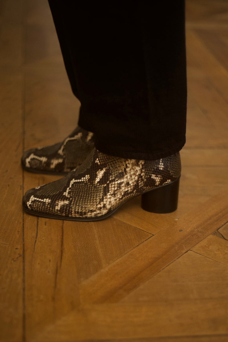 Simon Boots Snake Kaki / 37 - 41