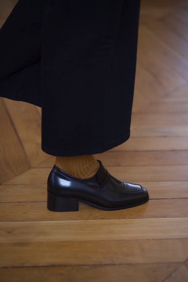Morris Mocassin Riscio Black