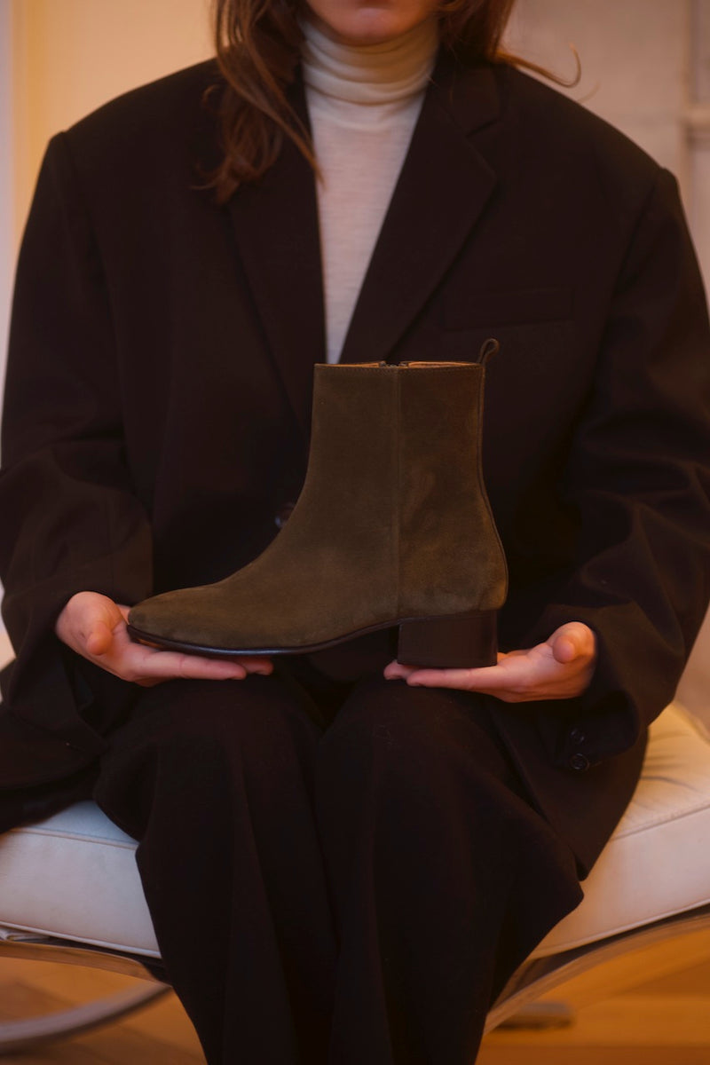 Annie Boots Softy Oliva