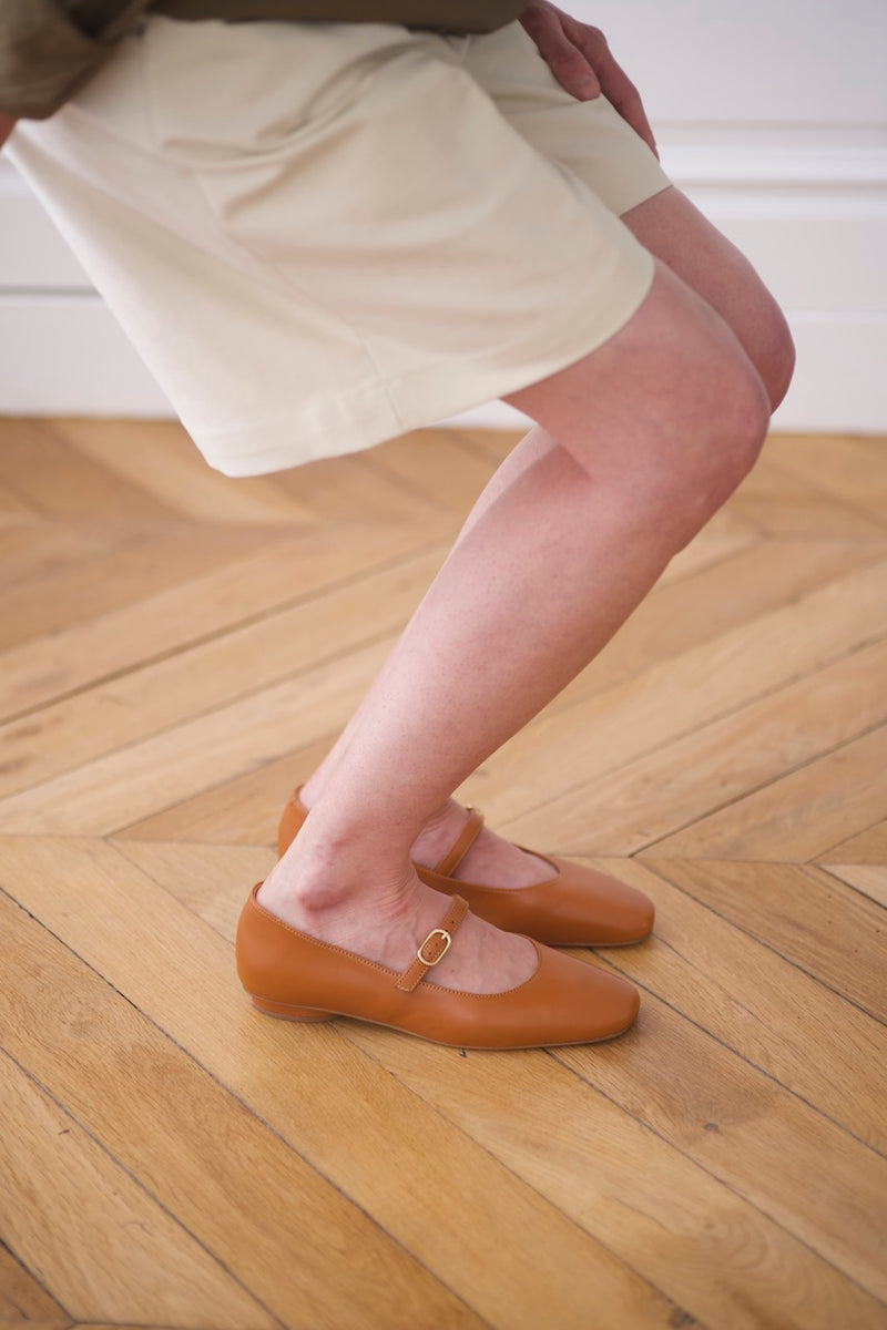 Pavlova Ballerina Nappa Iconic Tan