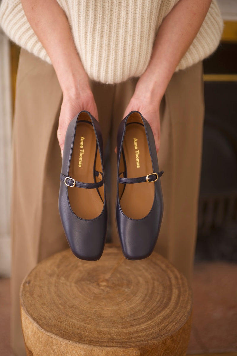 Pavlova Ballerina Nappa Burrasca Navy