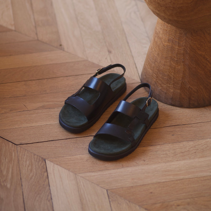 Daddy Sandals Edera Black