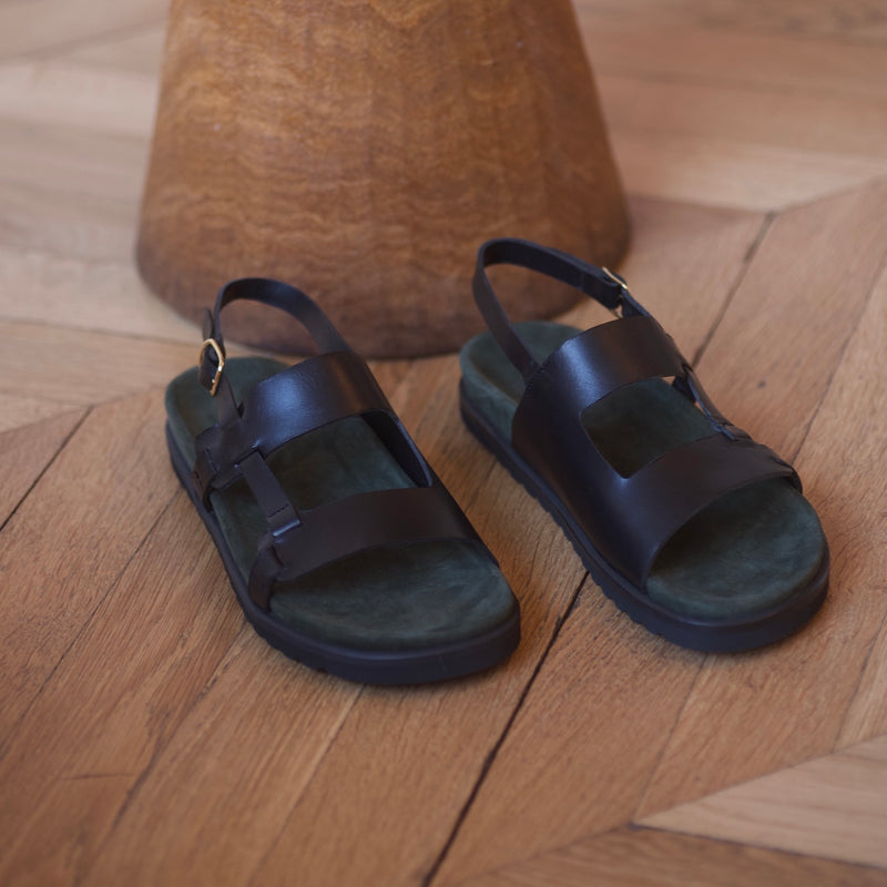 Daddy Sandals Edera Black