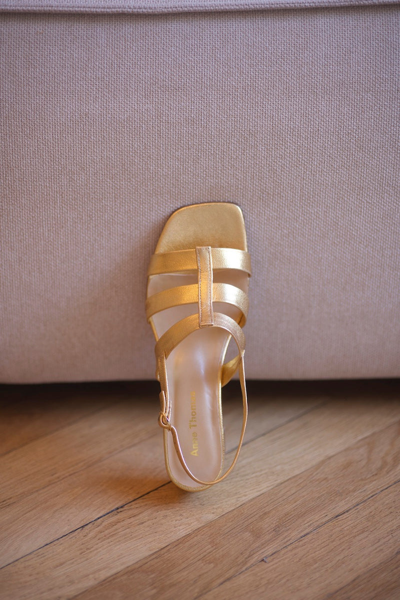 Gabrielle Sandals Gold