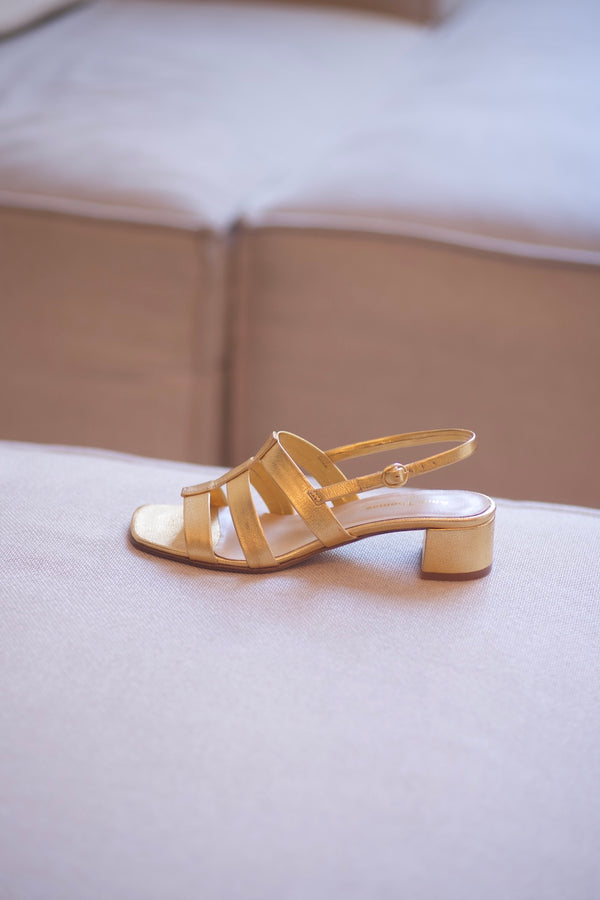 Gabrielle Sandals Gold