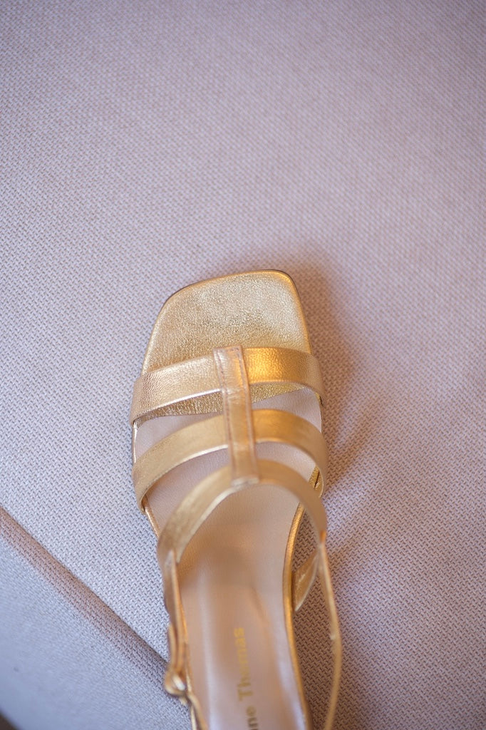 Gabrielle Sandals Gold