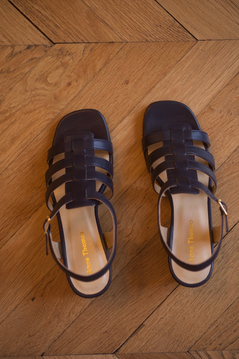 Goudes Sandals Nappa Burrasca Navy / 40