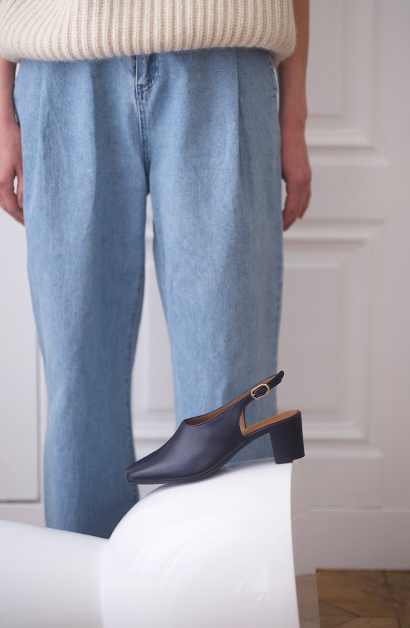 Pavlova Slingback Nappa Burrasca Navy