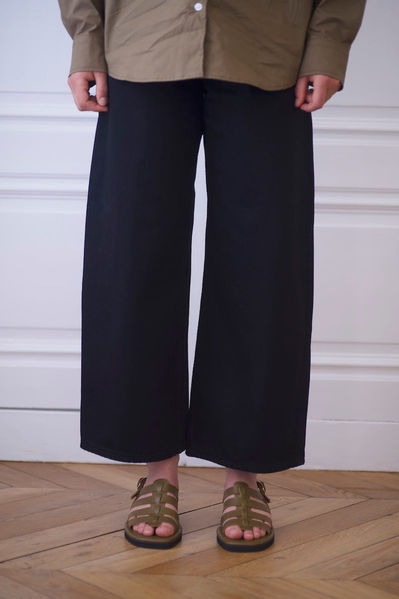 Jérusalem Sandals Calf Kaki