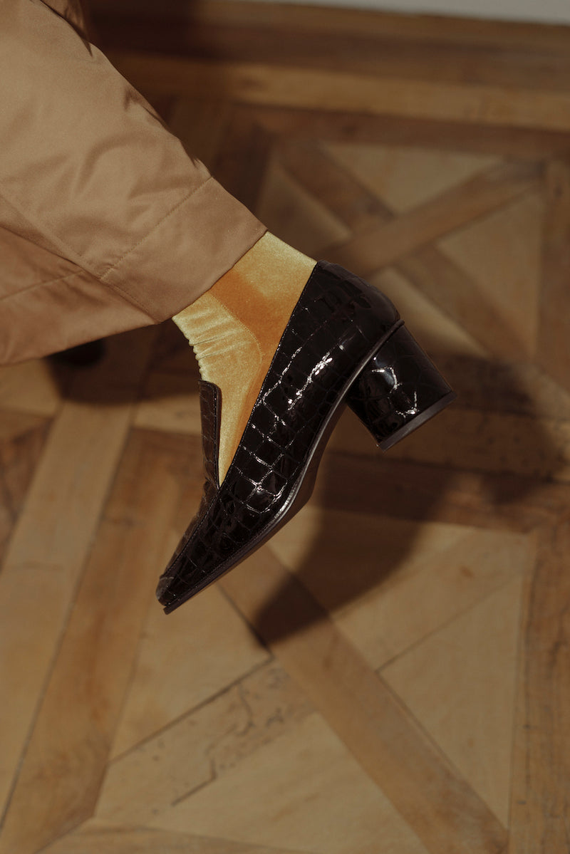 Simon Mocassin Louisiana Black